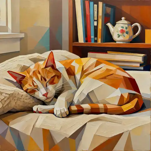 Abstract Art interpreted with 3D Painting