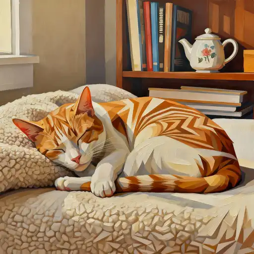 Op Art interpreted with 3D Painting