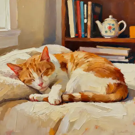 Action Painting interpreted with Acrylic