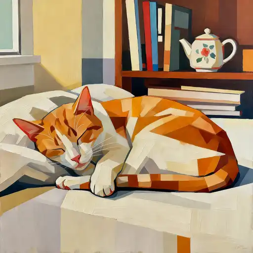 Bauhaus Style interpreted with Acrylic