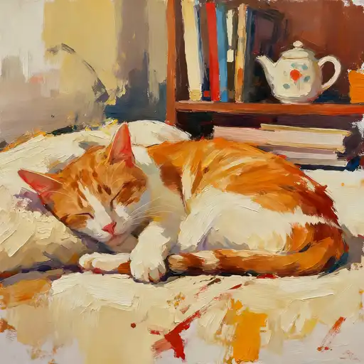 Informalism / Art Informel interpreted with Acrylic