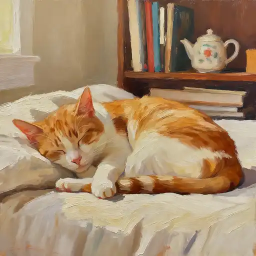 Romanticism interpreted with Acrylic