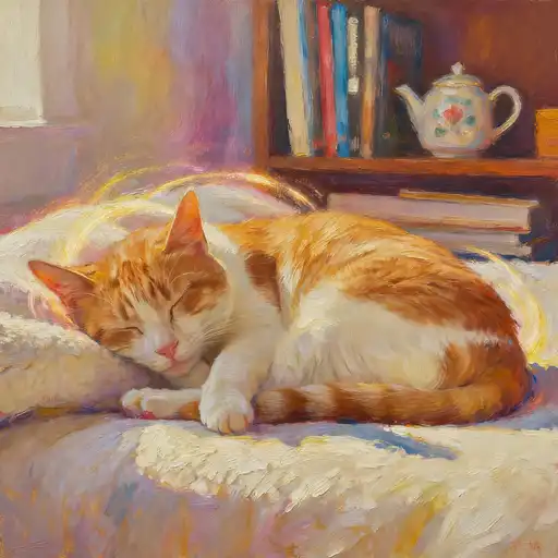 magical realism interpreted with Acrylic