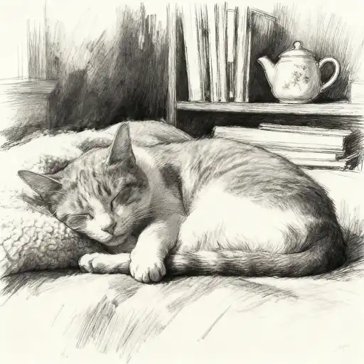 Abstract Art interpreted with Charcoal