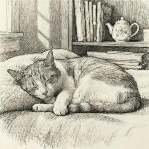 Post-Impressionism interpreted with Charcoal