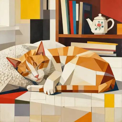 Bauhaus Style interpreted with Collage