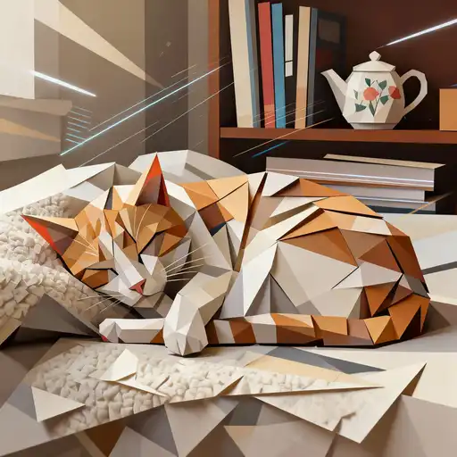 Futurism interpreted with Collage