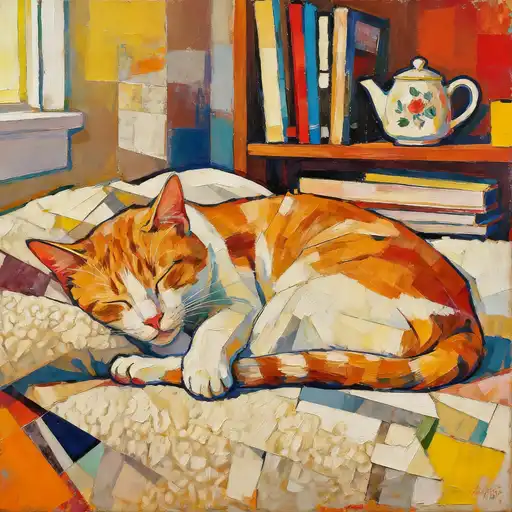 Neo-Expressionism interpreted with Collage