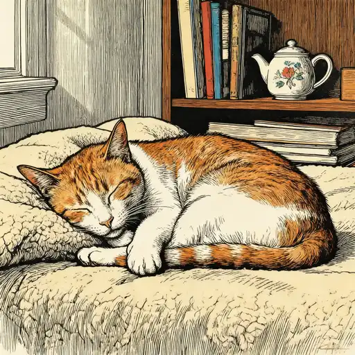 Neoclassicism interpreted with Color Ink