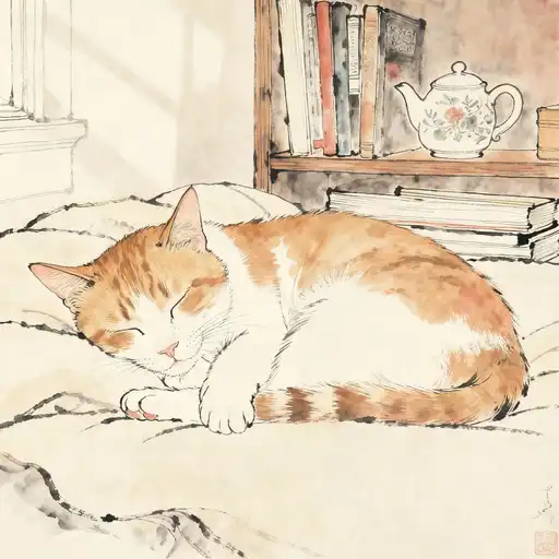 Persian Miniature interpreted with Color Ink