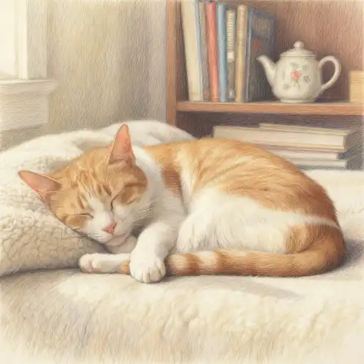 Classicism interpreted with Colored Pencil