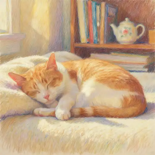 Impressionism interpreted with Colored Pencil