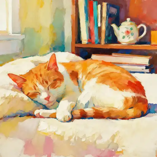 Color Field Painting interpreted with Gouache