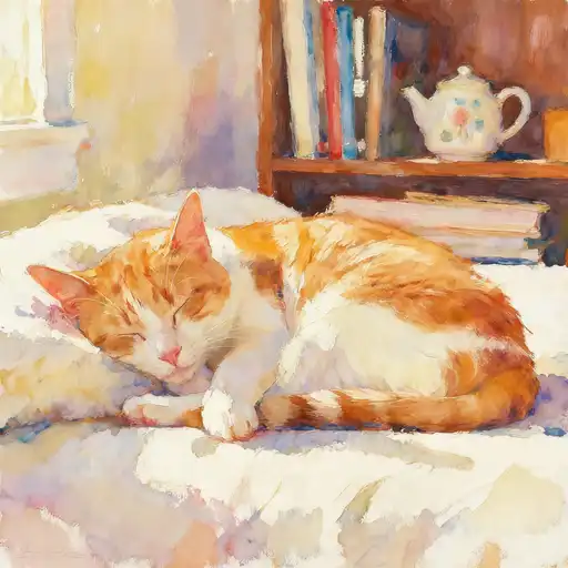 Impressionism interpreted with Gouache