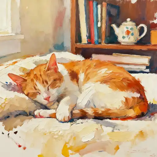 Informalism / Art Informel interpreted with Gouache