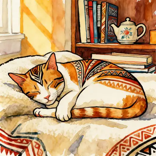 Tribal Art interpreted with Gouache