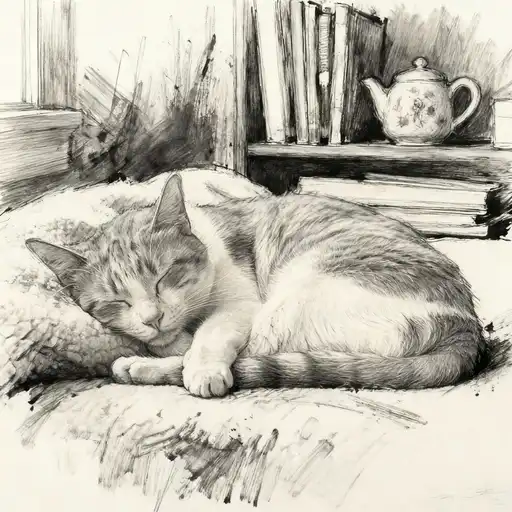 Abstract Expressionism interpreted with Graphite