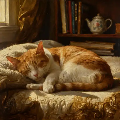 Baroque interpreted with Oil Painting