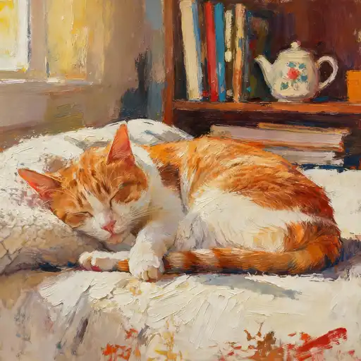 Informalism / Art Informel interpreted with Oil Painting