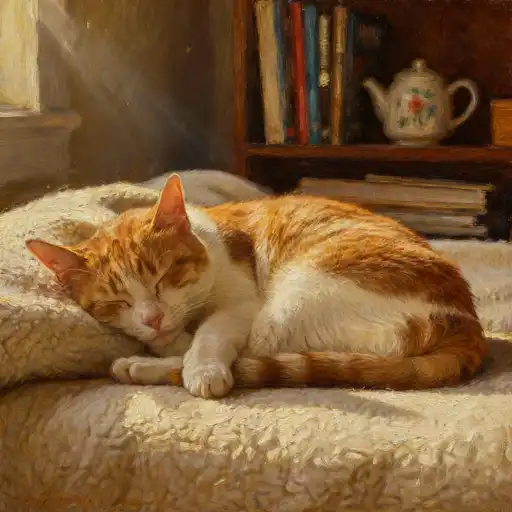 Romanticism interpreted with Oil Painting