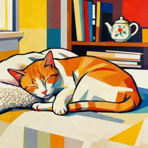 Bauhaus Style interpreted with Poster Color