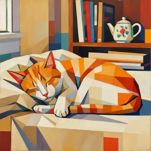 Constructivism interpreted with Poster Color