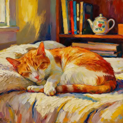 Romanticism interpreted with Poster Color