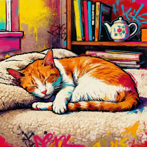 Pop Art interpreted with Spray Painting/Graffiti