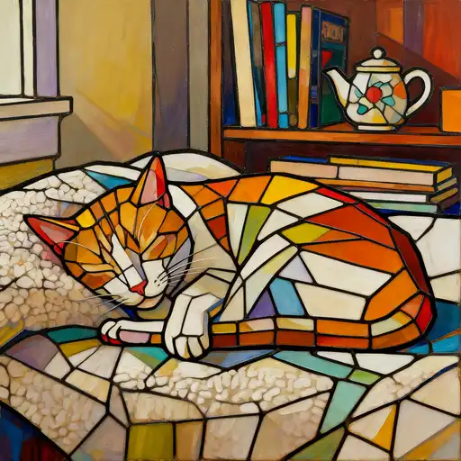 Expressionism interpreted with Stained Glass