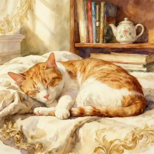 Baroque interpreted with Watercolor