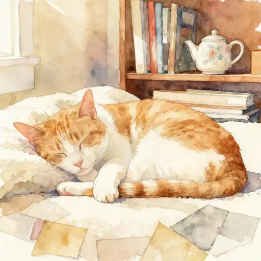 Collage Art interpreted with Watercolor