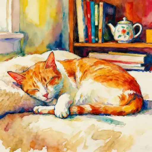 Expressionism interpreted with Watercolor