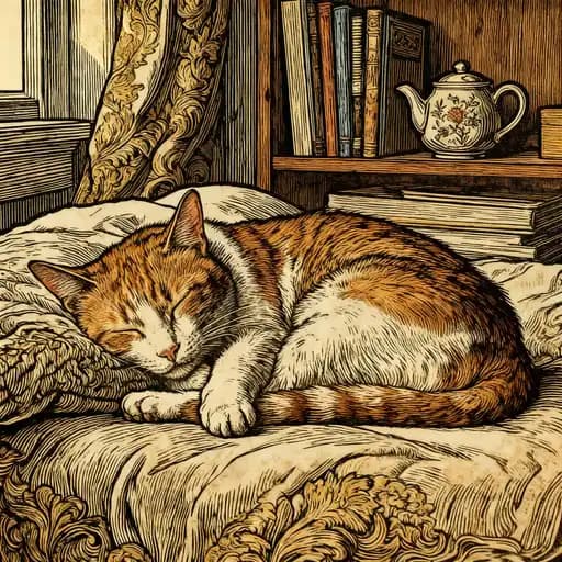 Baroque interpreted with Woodcut